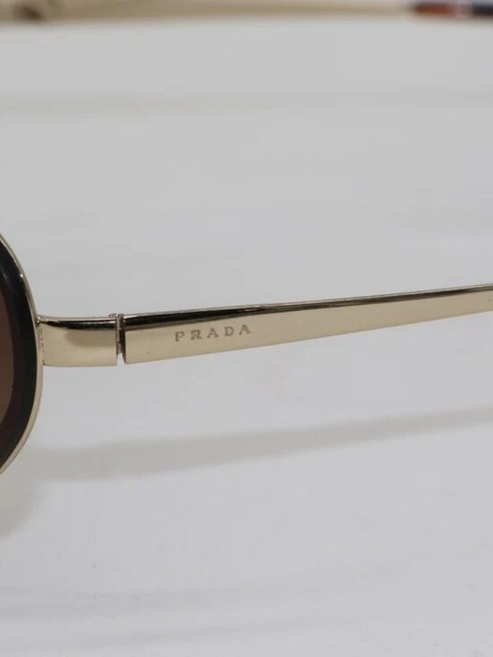 Prada Catwalk Shield Sunglasses SPR 73V ZVN - 6S1 120 - Brown/Leopard